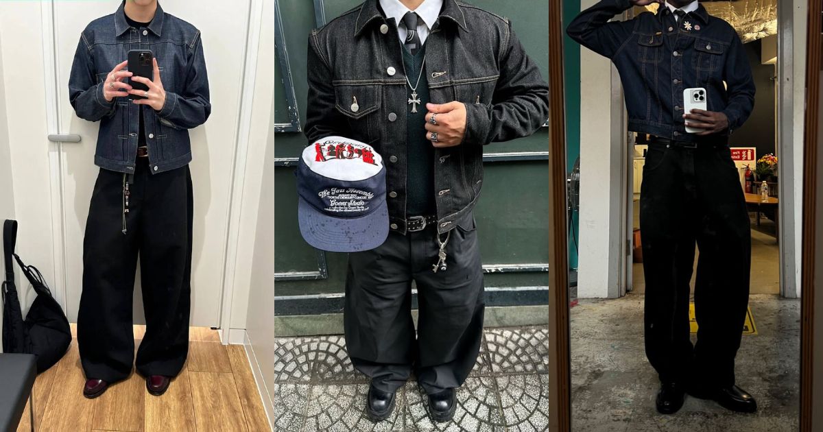 Dark Denim Jacket Men Fall Style: 20+ Outfit Ideas for a Trendy Autumn Look